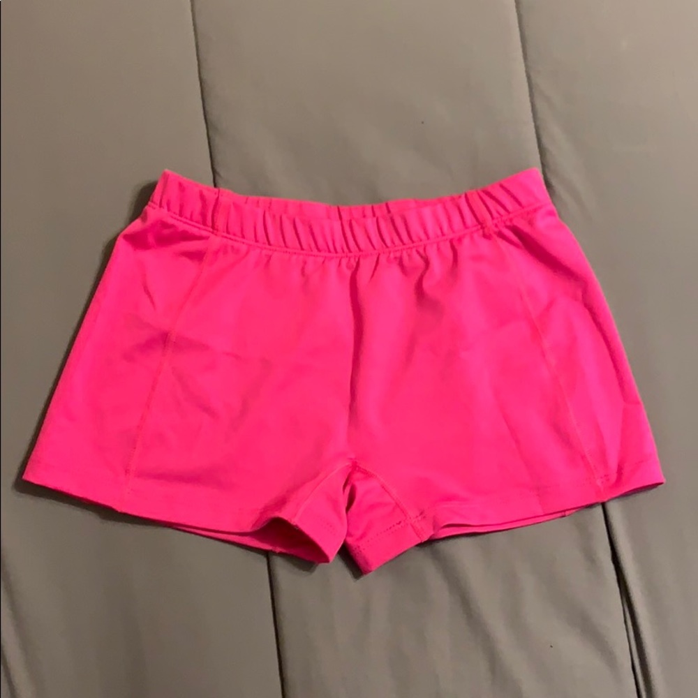 BCG Pink Spandex Shorts - Size Small